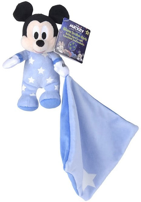 Disney Baby Mickey Mouse Glow in the Dark Knuffeldoek