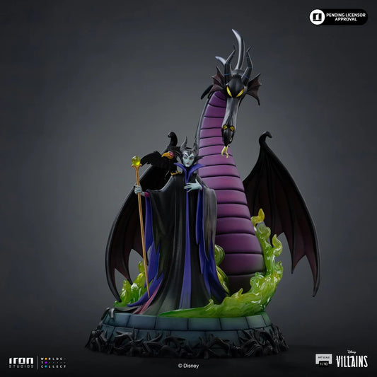 Iron Studio's Statue Maleficent - Disney's Villains - Art Scale 1/10 - Started With The Mouse
