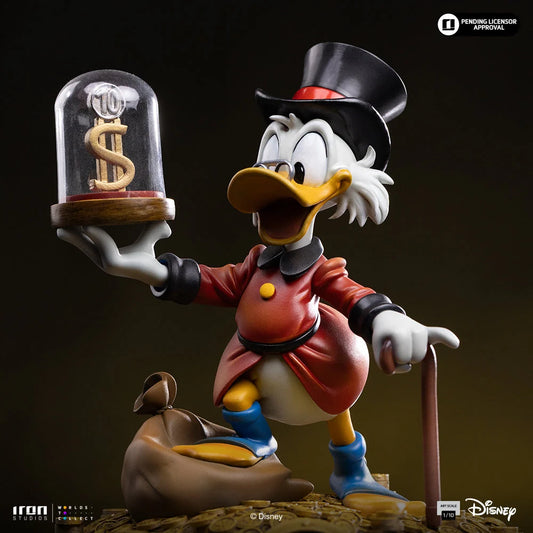 Iron Studio's Statue Uncle Scrooge McDuck - Duck Tales - Art Scale 1/10 - Started With The Mouse