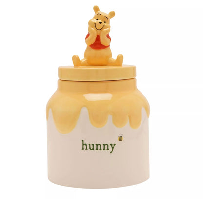 Disney Winnie de Poeh Honey Pot voorraadpot van keramiek met iconisch Honderd Bunderbos ontwerp, ideaal voor koekjes, snoep en decoratie