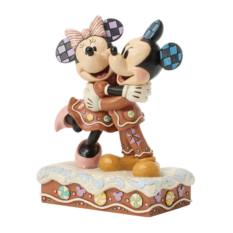 Disney Traditions Mickey en Minnie Mouse Gingerbread ‘Sugercoated Sweethearts’ - [shop_namen] - [product-type] 