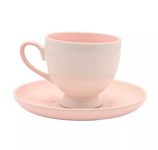 Honderd Bunderbos Knorretje theekop en bijpassende schotel – charmant en nostalgisch servies voor dagelijks gebruik