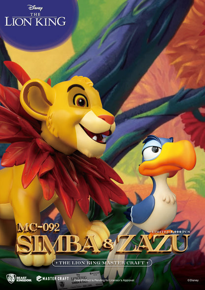 Master Craft Simba & Zazu Beelden Set (Pre Order)