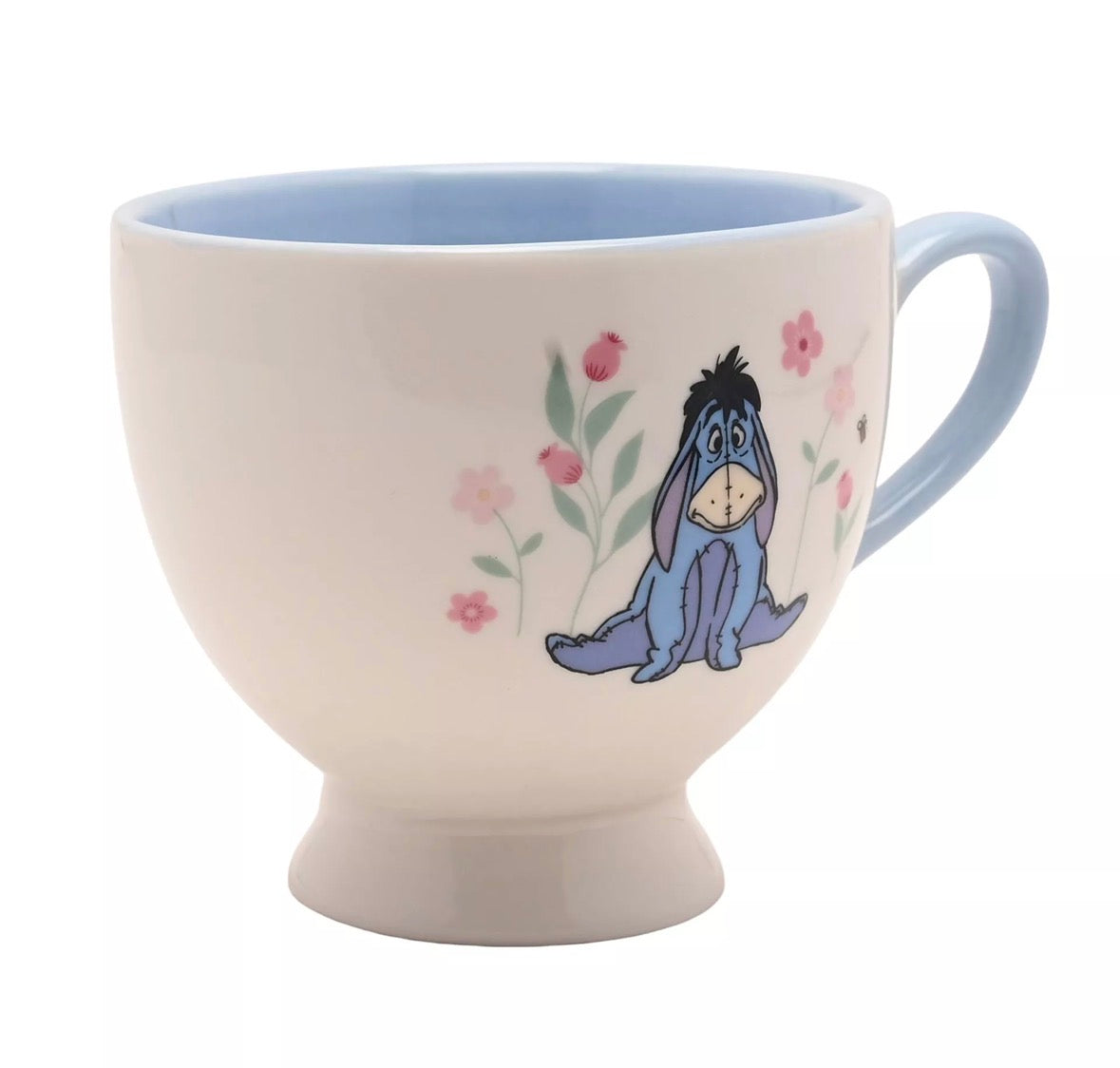 Disney Winnie de Poeh Eeyore keramische kop en schotel – elegant en speels tafelservies voor thee- of koffiemomenten
