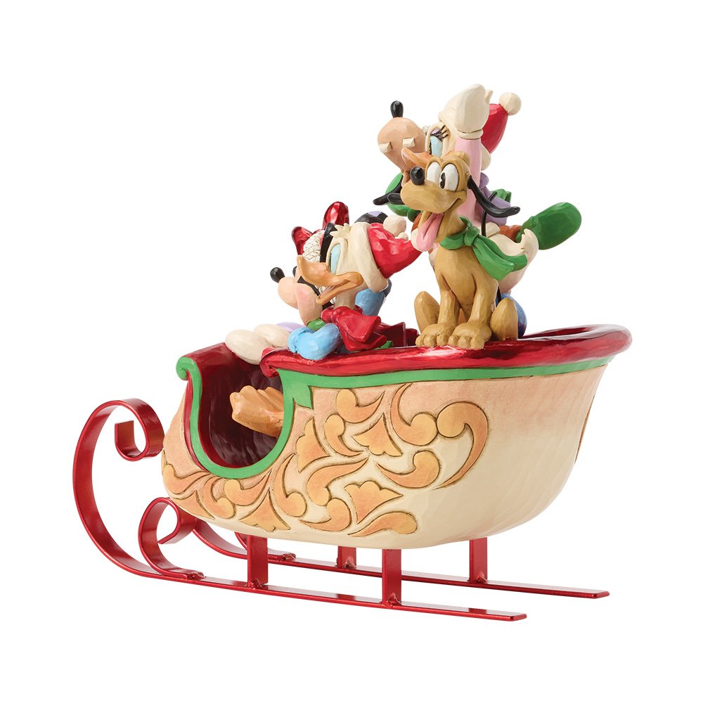 Disney Traditions Mickey & Friends ‘A Sleigh full of Joy’