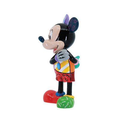 Vrolijke popartversie van Mickey Mouse door Romero Britto – een kleurrijk symbool van optimisme en Disney-magie.