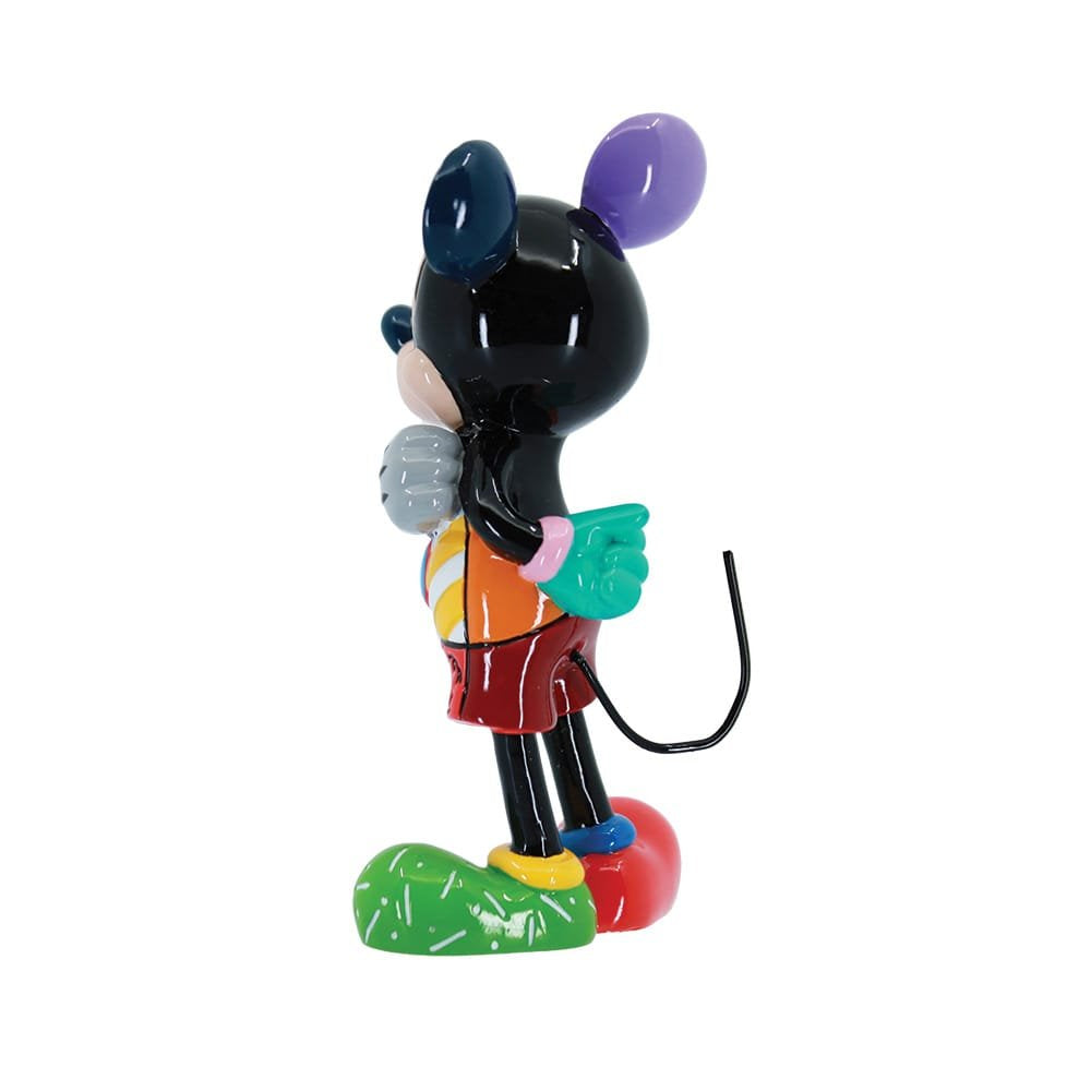 Handbeschilderd Mickey Mouse beeldje van Romero Britto in popartstijl.