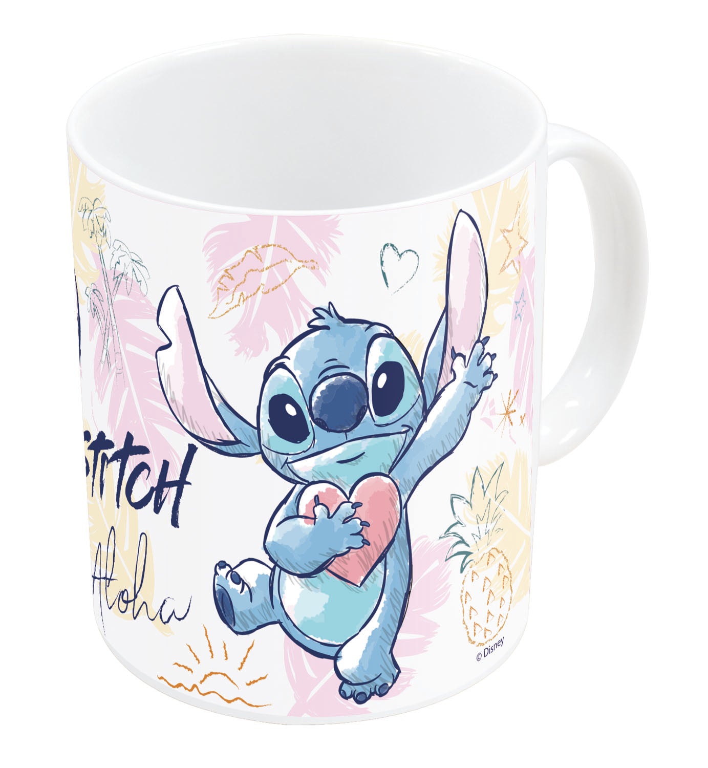 Begin je dag met een glimlach en de Disney Home Stitch Aloha Beker. Gemaakt voor Disney-fans, brengt deze beker de vrolijke Aloha-sfeer van Stitch rechtstreeks naar je ochtendroutine.