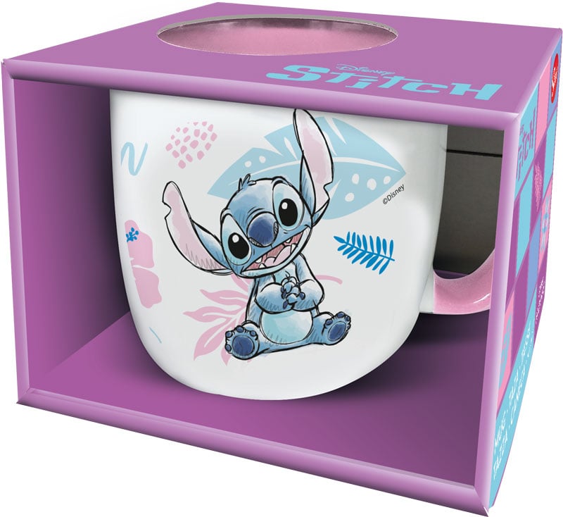 Stitch Home Beker ‘Watercolor Pink’