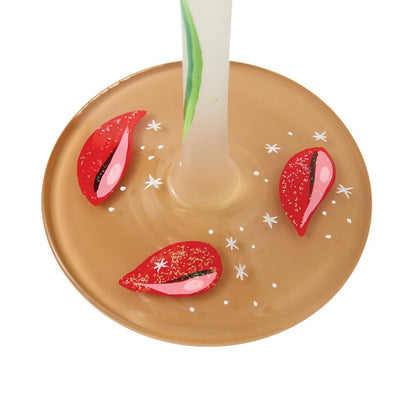 Het Disney Belle Wijnglas “Bold Like a Rose” voegt een vleugje schoonheid en inspiratie toe aan elk feestelijk moment. Perfect voor wijn, prosecco of een speciale toast.