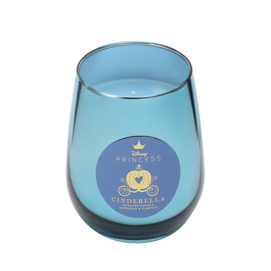 Disney Cinderella geurkaars met gardenia en pompoen in glas sfeervolle woondecoratie