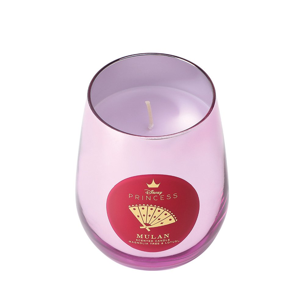 Luxe Disney Home Mulan geurkaars Magnolia & Lotus Blossom decoratieve glazen kaars ideaal als cadeau