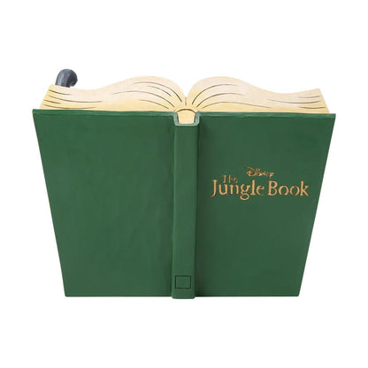 Disney Traditions Jungle Book open book verzamelbeeld met handgeschilderde details en warme kleuren.