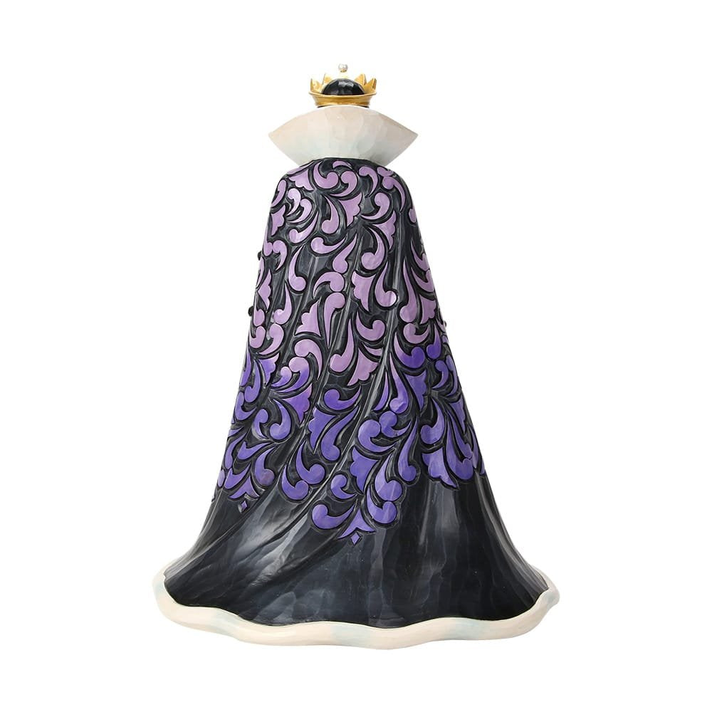 Luxe Disney Villains verzamelbeeld van The Evil Queen met verfijnde folk-artdetails van Jim Shore.