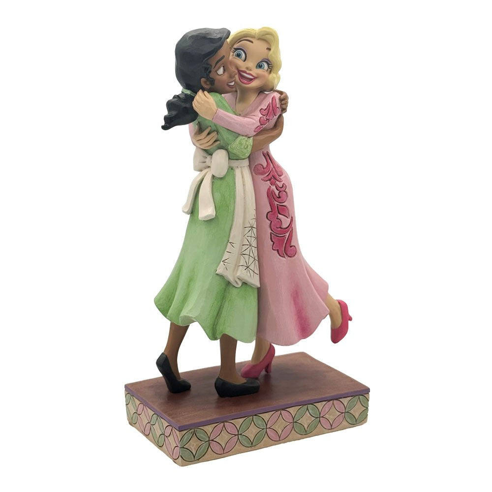 Disney Traditions Tiana met Lottie verzamelbeeld uit The Princess and the Frog met prachtige afwerking van Jim Shore.
