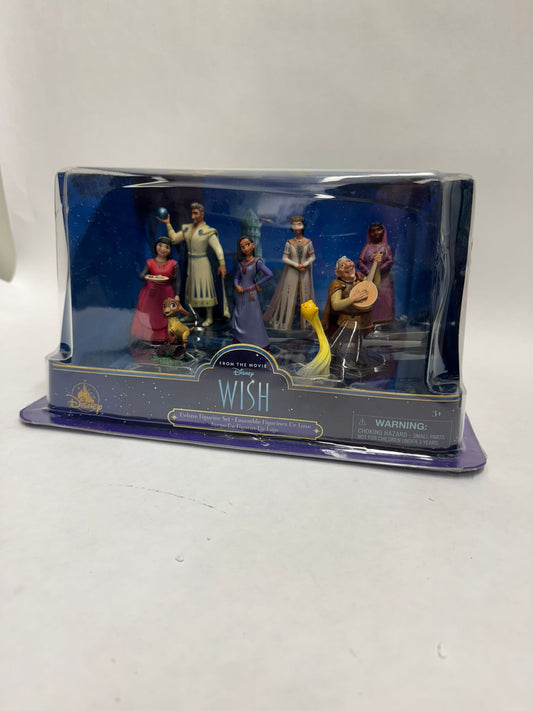 "Disneyland Parijs Wish poppen speelset met personages uit de film, origineel Disney souvenir."