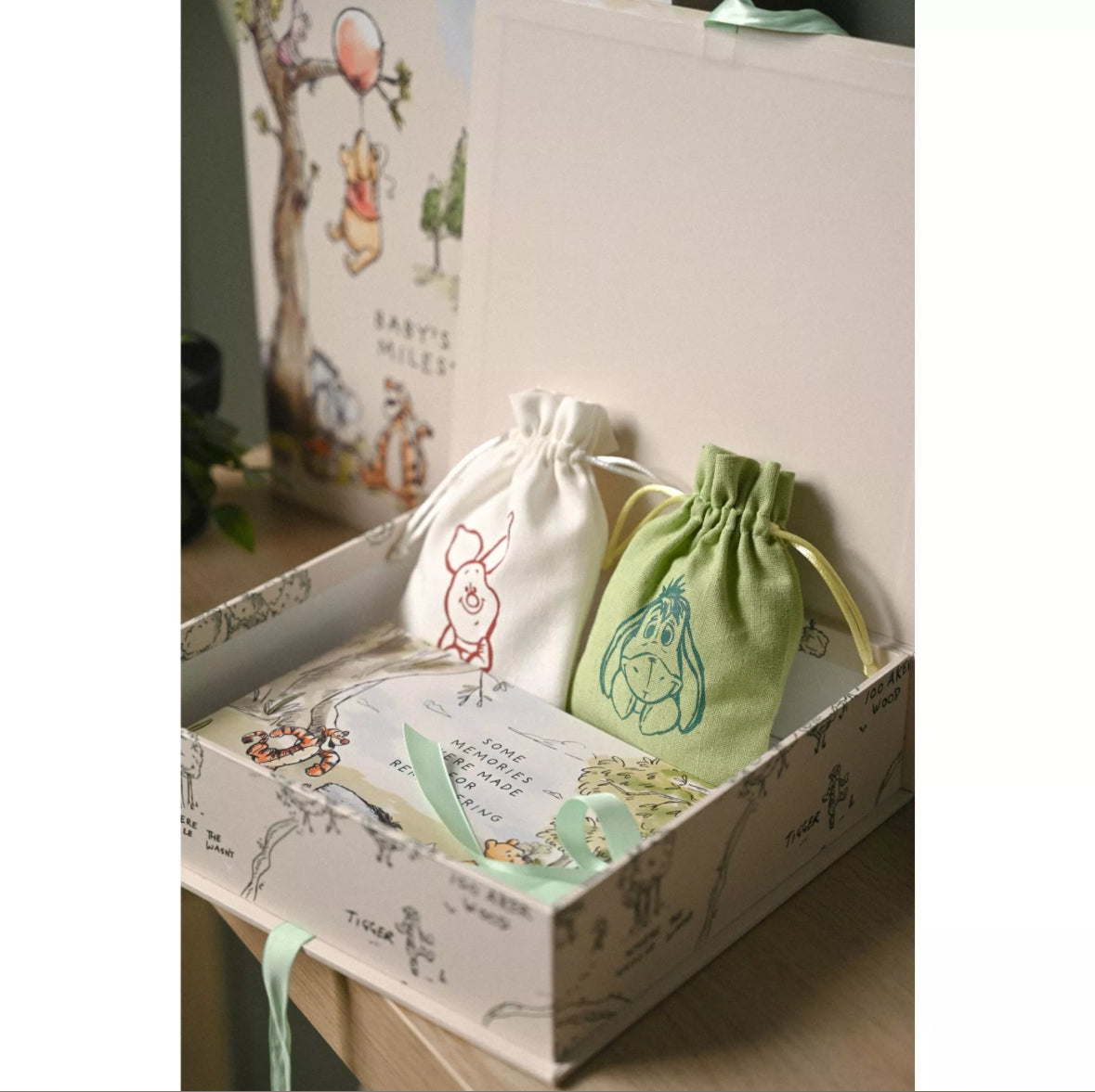 Disney Baby Keepsake Box Photo Album & Bags