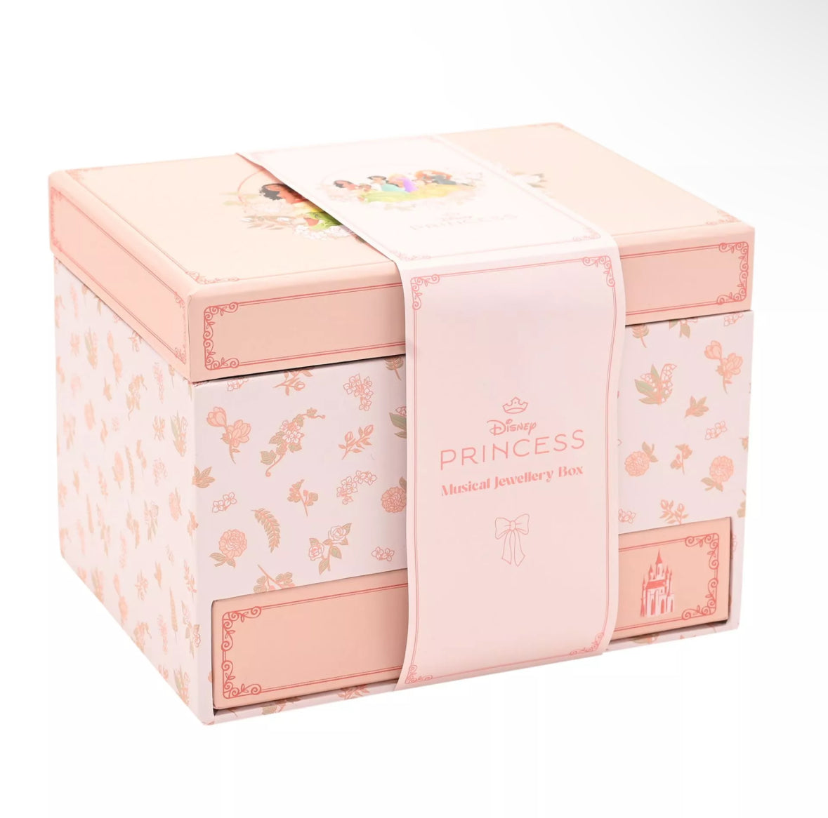 Disney Pastel Princesses Music Jewelry Box