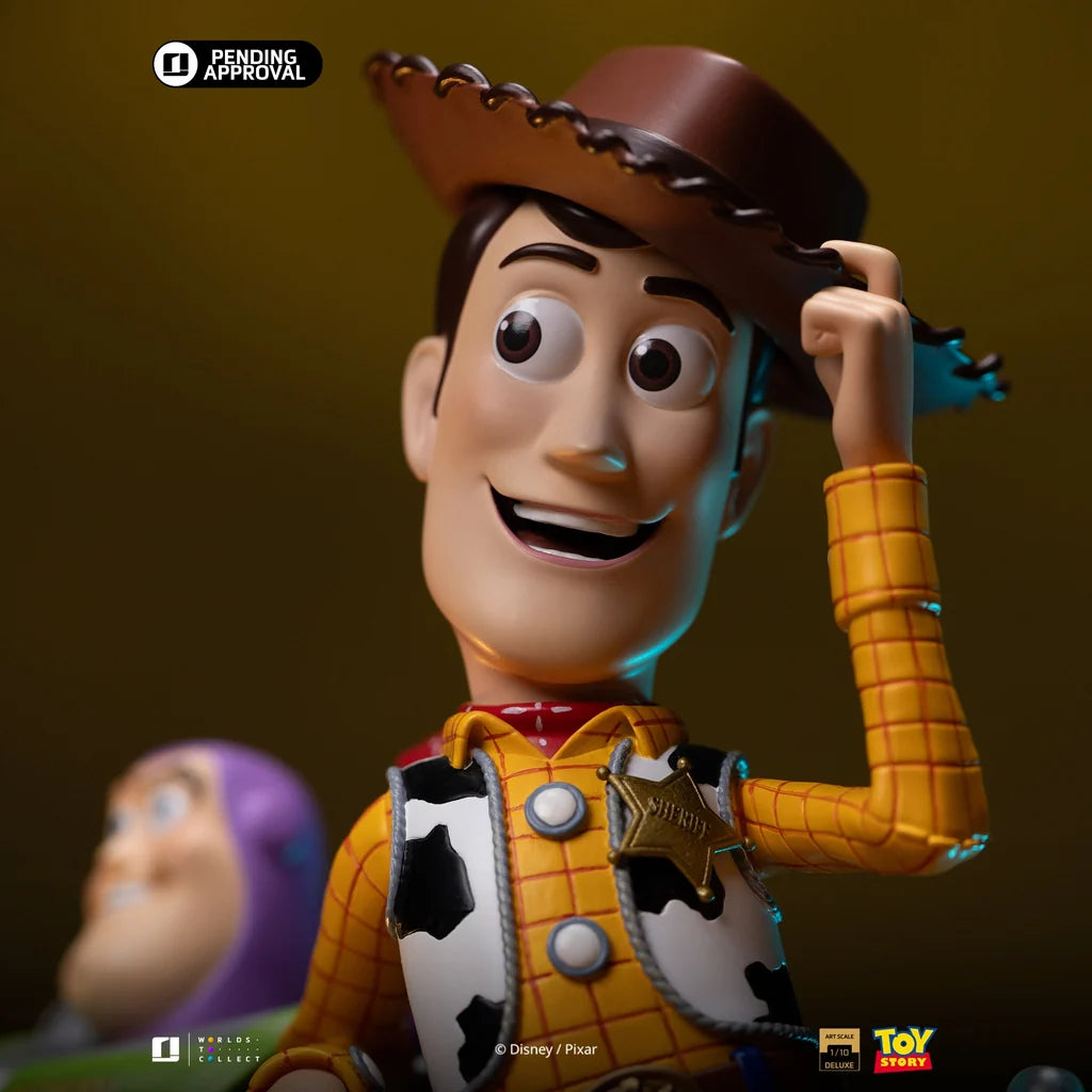 Iron Studio's Statue Buzz & Woody - Toy Story - Deluxe Art Scale 1/10 - Started With The Mouse