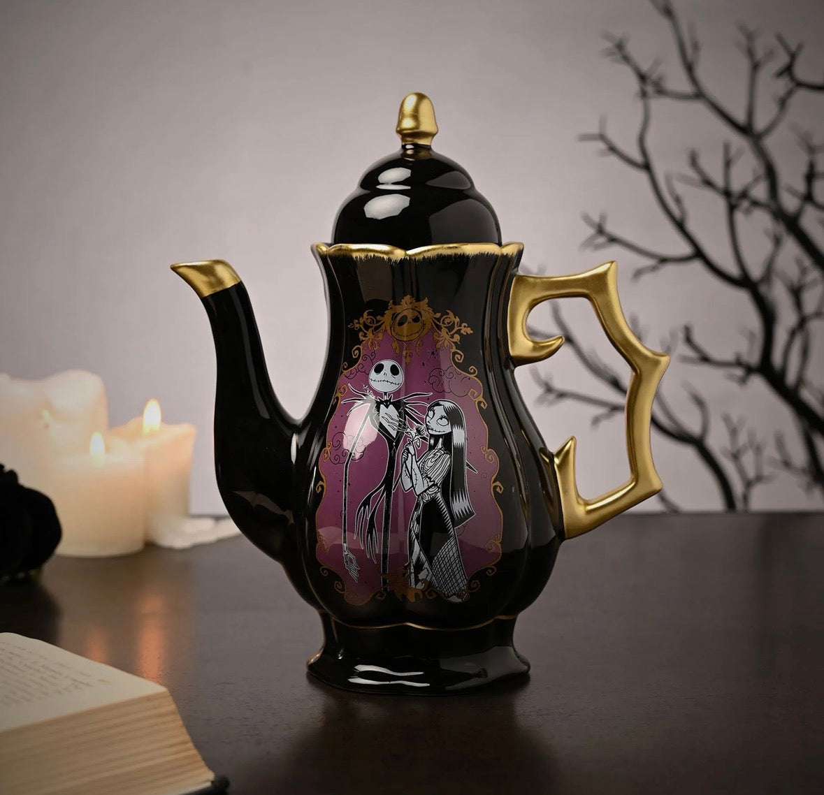 Nightmare before Christmas Theepot - Started With The Mouse