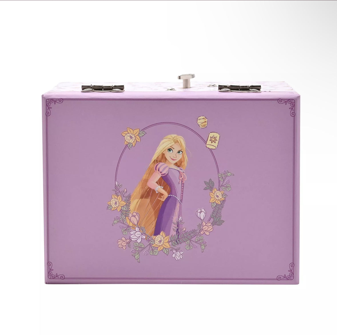 Disney Pastel Princess Rapunzel Musical Jewelry Box