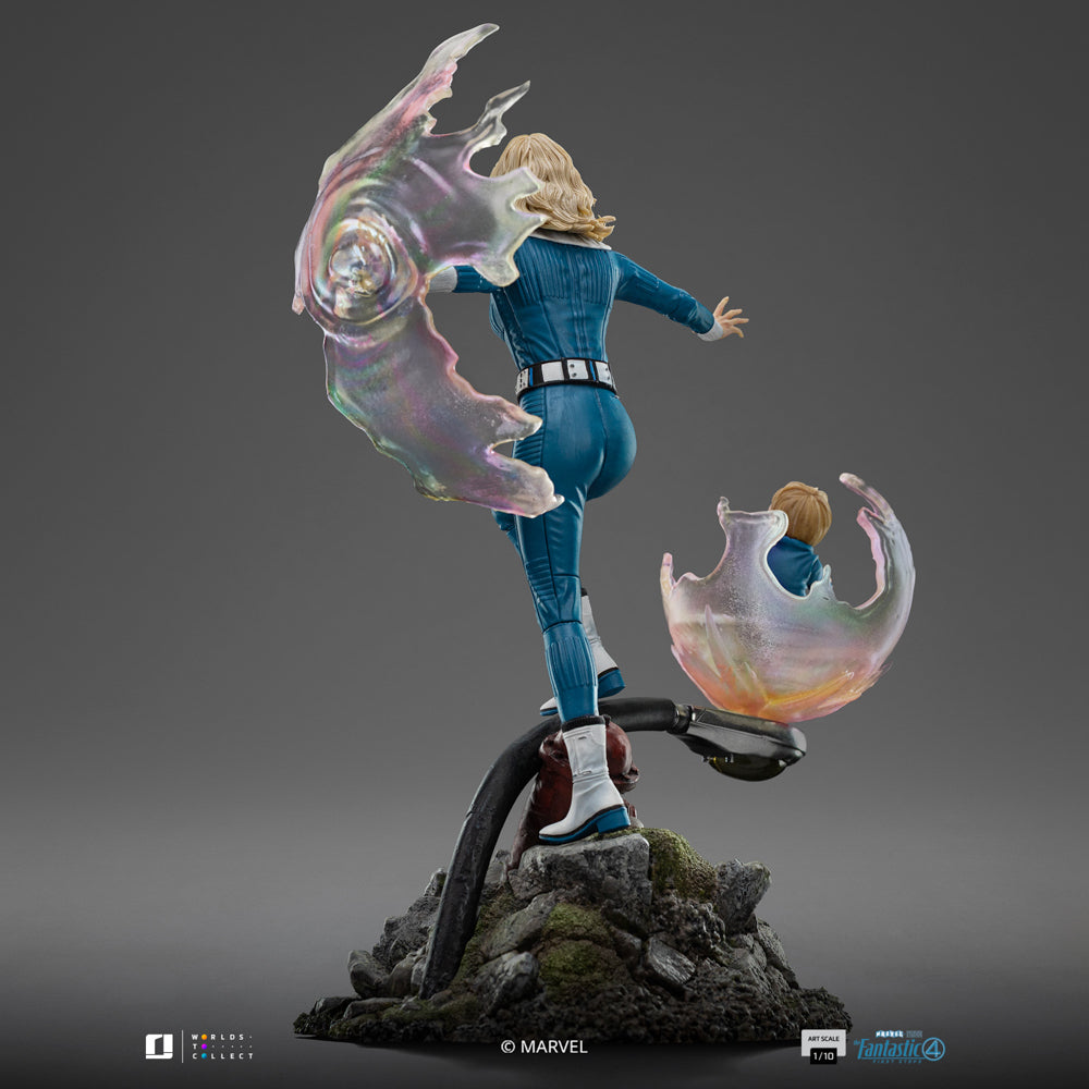 Gelimiteerd Marvel beeldje van Invisible Woman, ideaal om je collectie mee te verrijken.