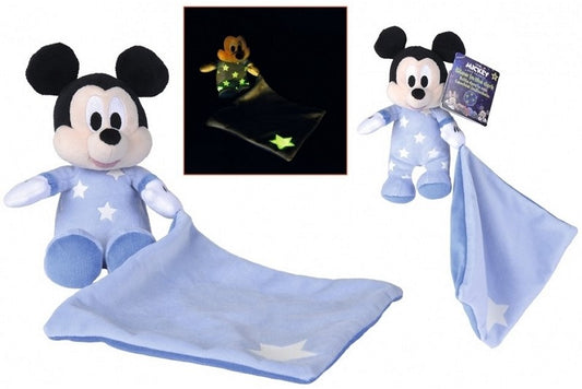 Disney Baby Mickey Mouse Glow in the Dark Knuffeldoek