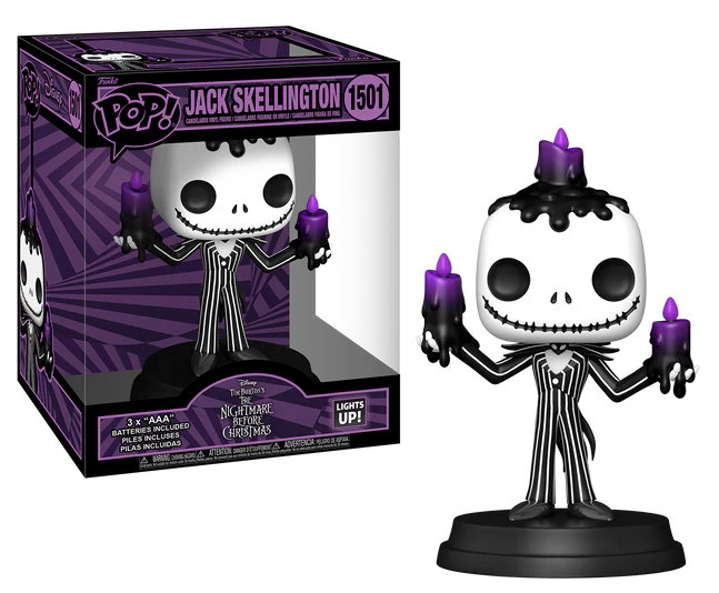 Funko Super Pop Nightmare before Christmas 'Jack Lights Up'