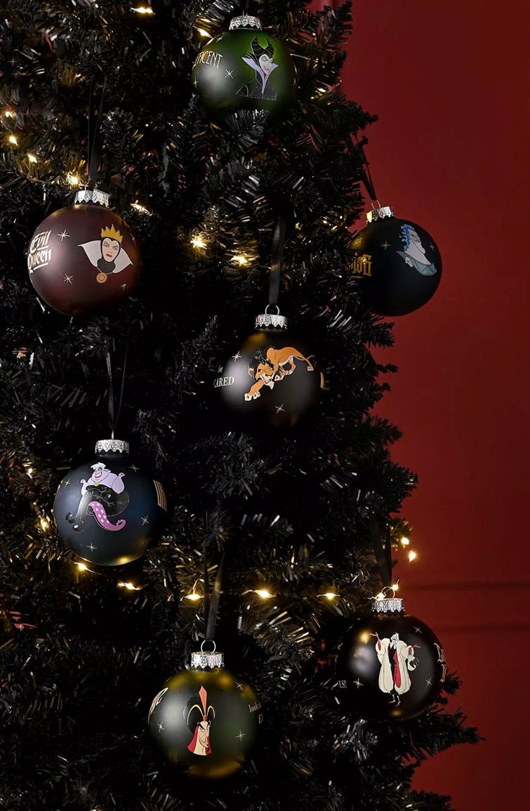Disney Set Van 7 Kerstballen - Villains - [shop_namen] - [product-type] 