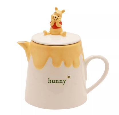 Disney Winnie de Poeh Honey Pot theepot van keramiek met iconisch Honderd Bunderbos ontwerp, perfect voor thee en decoratie
