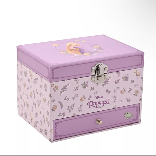 Disney Pastel Princess Rapunzel Musical Jewelry Box
