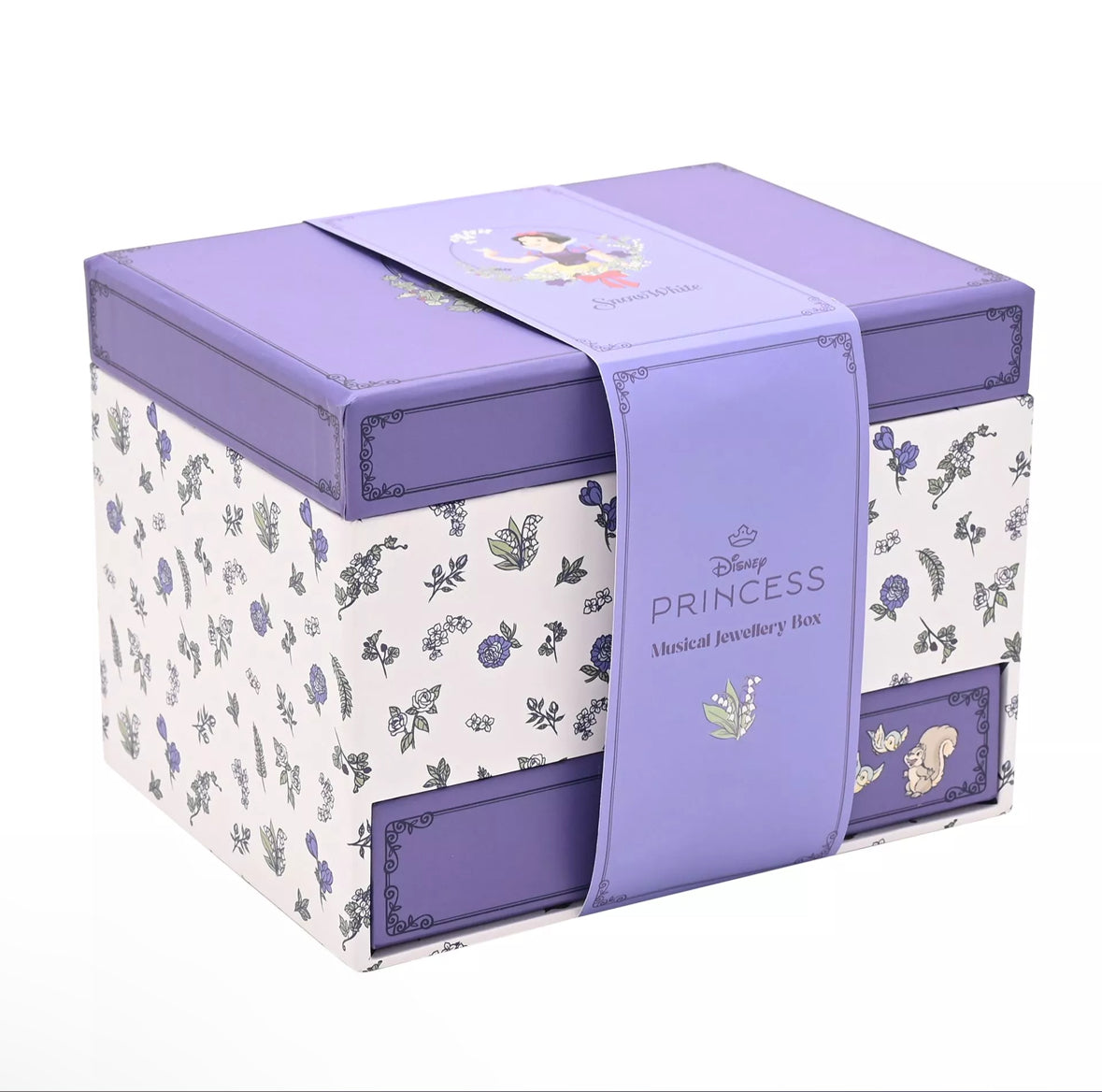 Disney Pastel Princess Snow White Music Jewelry Box