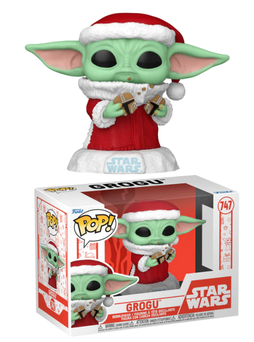 Funko PoP Mandalorian ‘Grogu’ Santa ‘747’