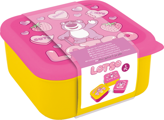 Pixar Lotso Snack Doosjes
