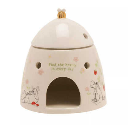 Disney Winnie de Poeh keramische theelichthouder met Honderd Bunderbos ontwerp, sfeervol decoratiestuk voor een warme ambiance