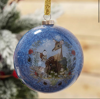 Disney Bambi Enchanted Forest 7 Kerstballen Set