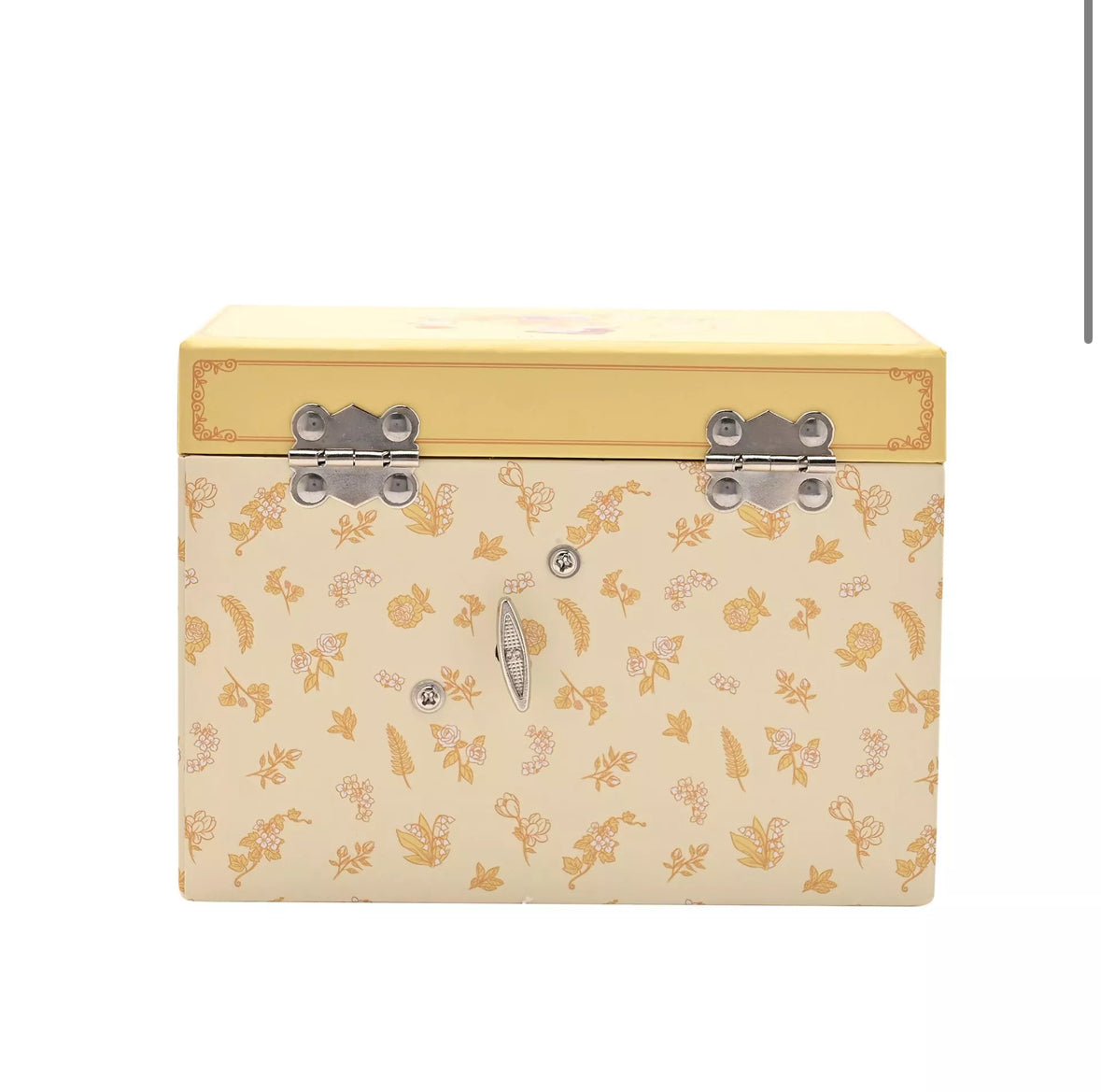 Disney Pastel Princess Belle Music Jewelry Box