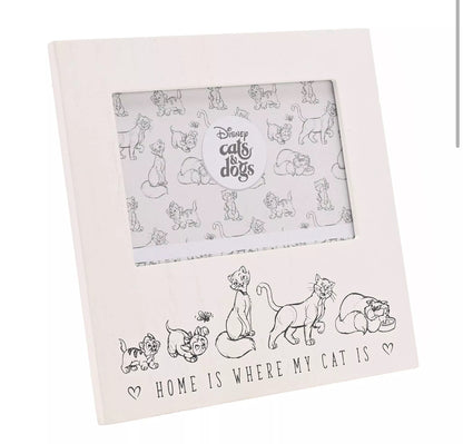 Disney Cats and Dogs Fotolijst 'Home is where my cats is' (Pre Order)