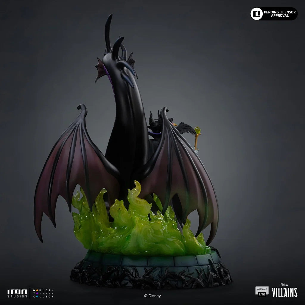 Iron Studio's Statue Maleficent - Disney's Villains - Art Scale 1/10 - Started With The Mouse