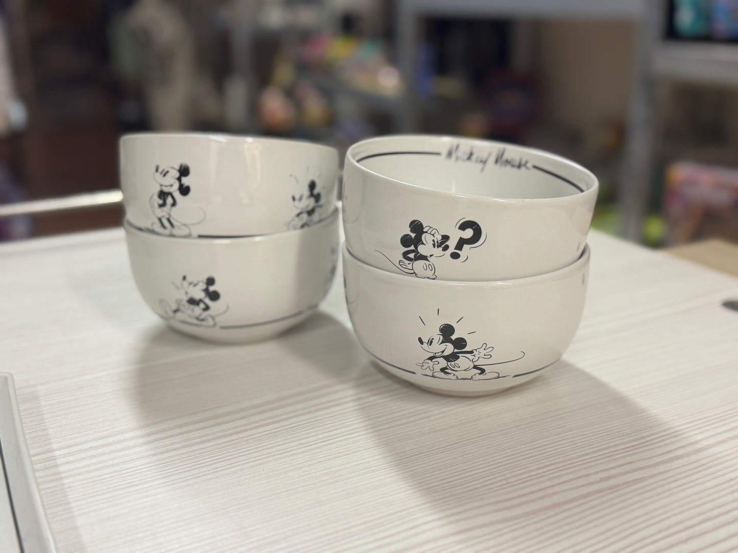 Disneyland Parijs Mickey Mouse Sketchbook Servies set