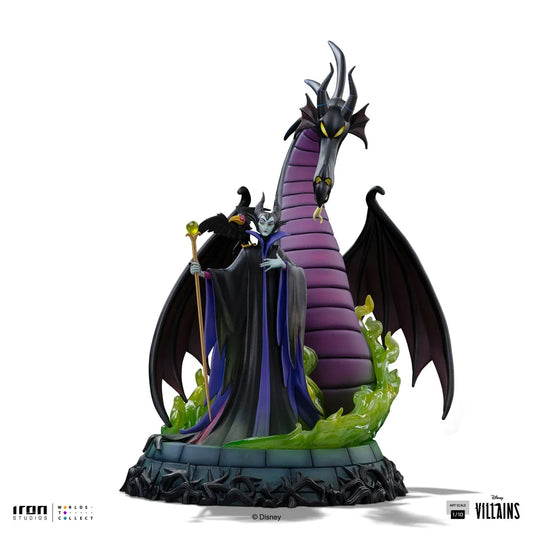 Iron Studio's Statue Maleficent - Disney's Villains - Art Scale 1/10 - Started With The Mouse