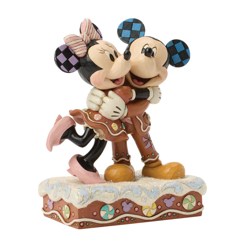 Disney Traditions Mickey en Minnie Mouse Gingerbread ‘Sugercoated Sweethearts’ - [shop_namen] - [product-type] 