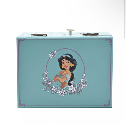 Disney Pastel Princess Jasmine Music Jewelry Box