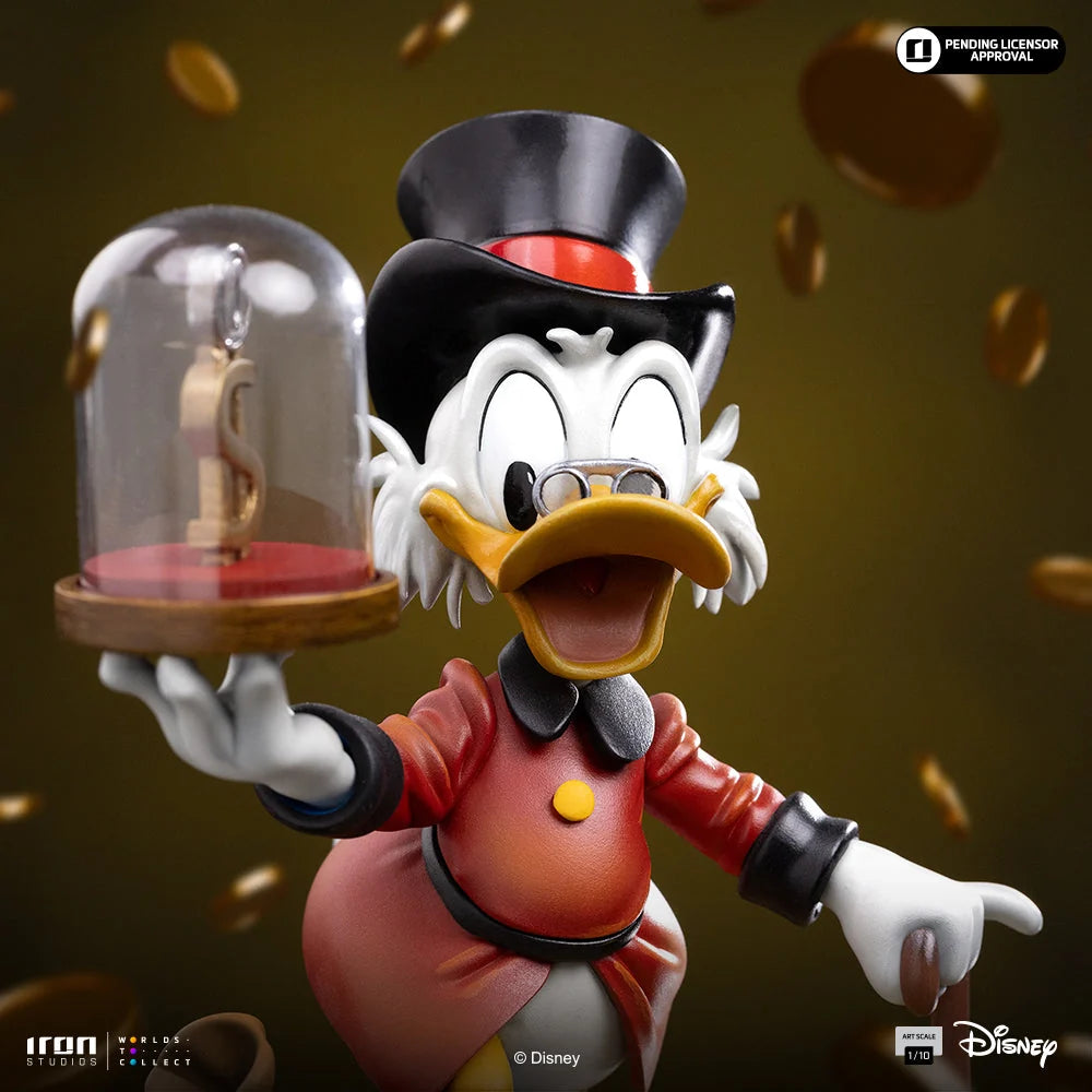 Iron Studio's Statue Uncle Scrooge McDuck - Duck Tales - Art Scale 1/10 - Started With The Mouse
