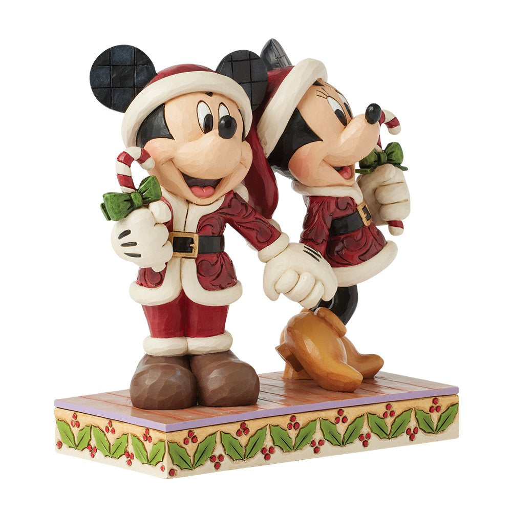 Disney Traditions Mickey & Minnie Candy Canes Christmas