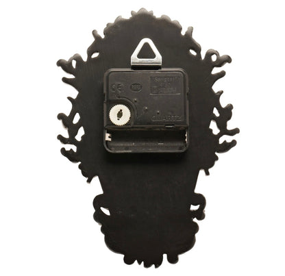 The Nightmare Before Christmas Resin Clock met Jack Skellington, schedeldetails en gothic decoratie