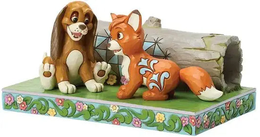 Disney Traditions Fox and Hound 'An Unlikely Friendship'