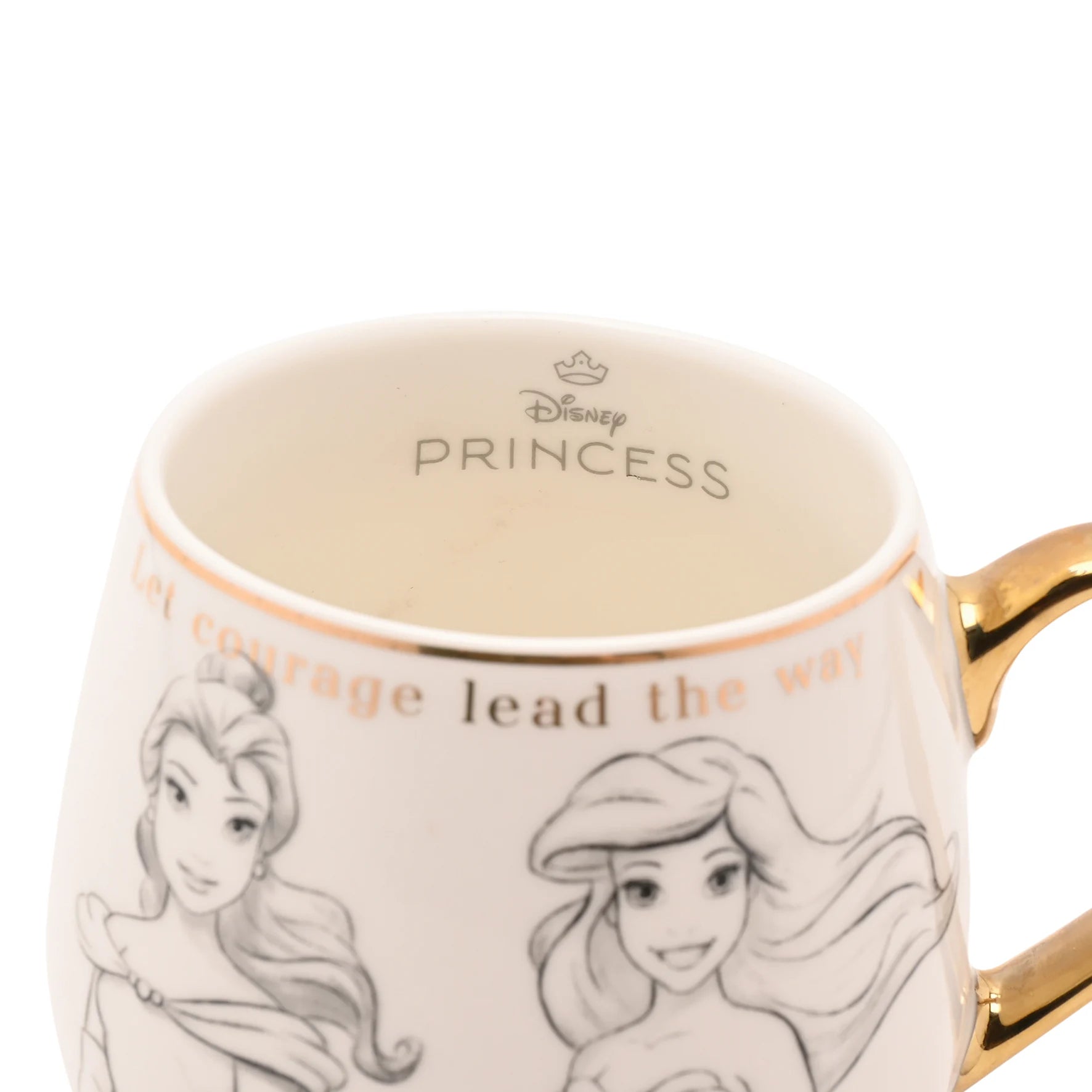 Stijlvolle collectible beker met kleurrijk Disney-prinsessenontwerp, perfect als decoratie of functioneel item.