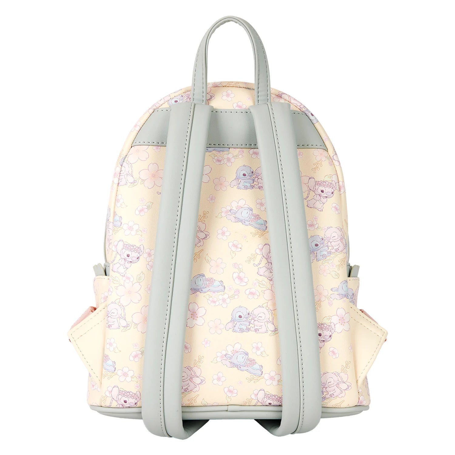Loungefly Cute Stitch tas met cherry blossom details, ideaal voor een vrouwelijke en magische look.