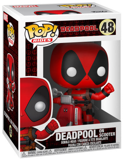 Funko PoP Deadpool on scooter ‘48’